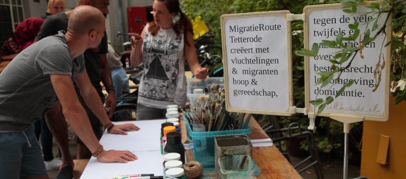 Een eerlijk en open gesprek tijdens MigratieRoute Tetterode